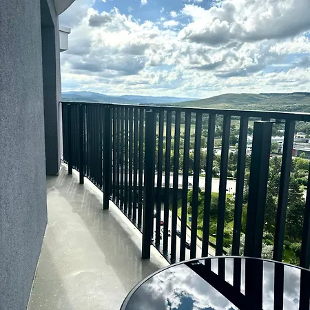 Apartmán Aquilla Tower 8th Floor Panoramic View Kluž